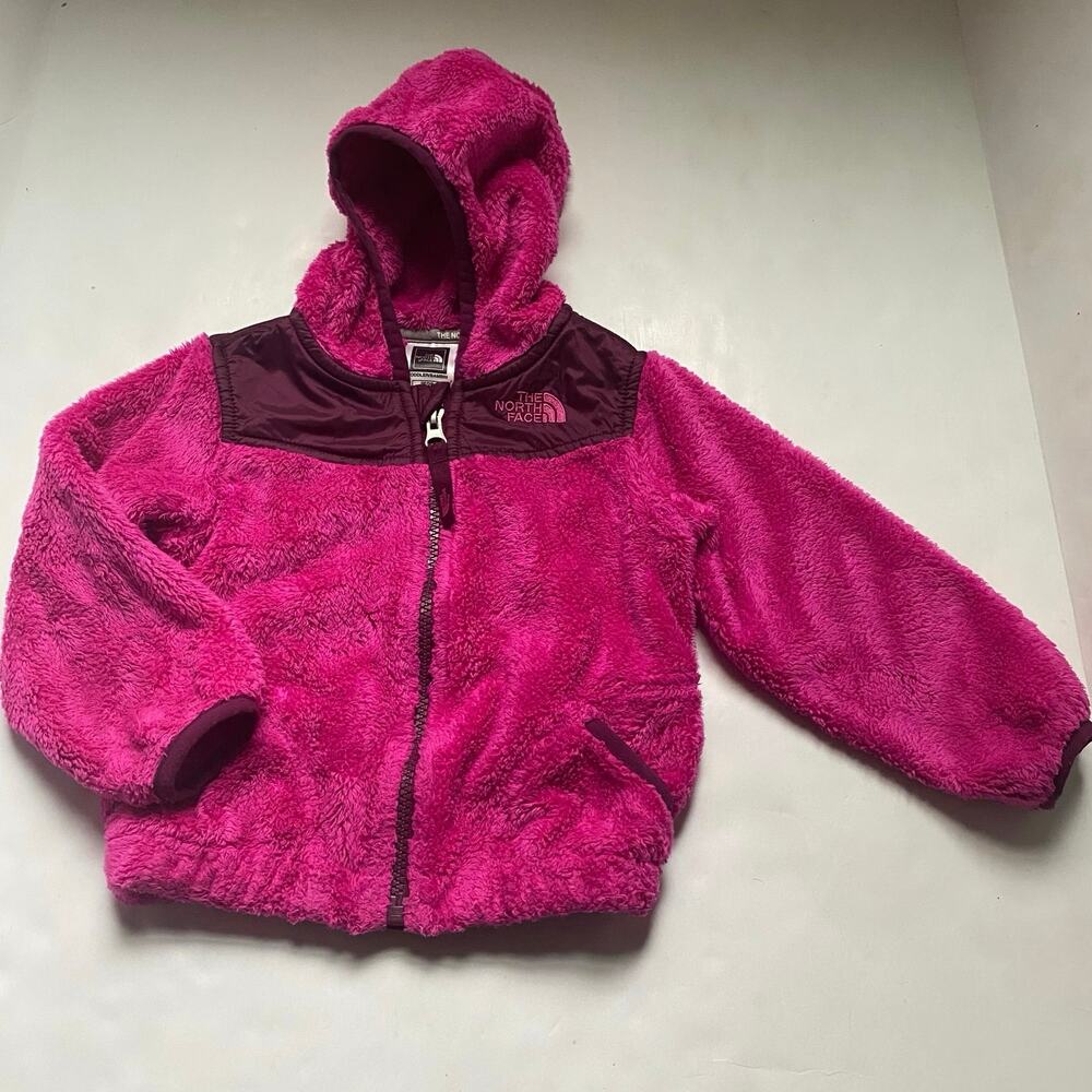 North Face Pink Soft Fleece Oso Osito Jacket